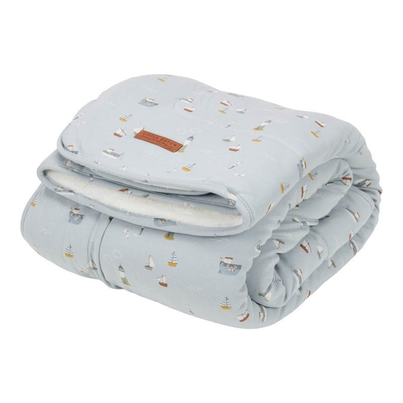 Children's duvet Sailors Bay, blue | Little Dutch