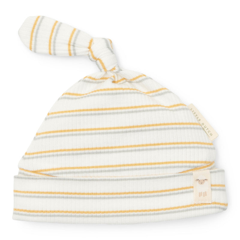 Bonnet bébé rayé pour 3 à 6 mois