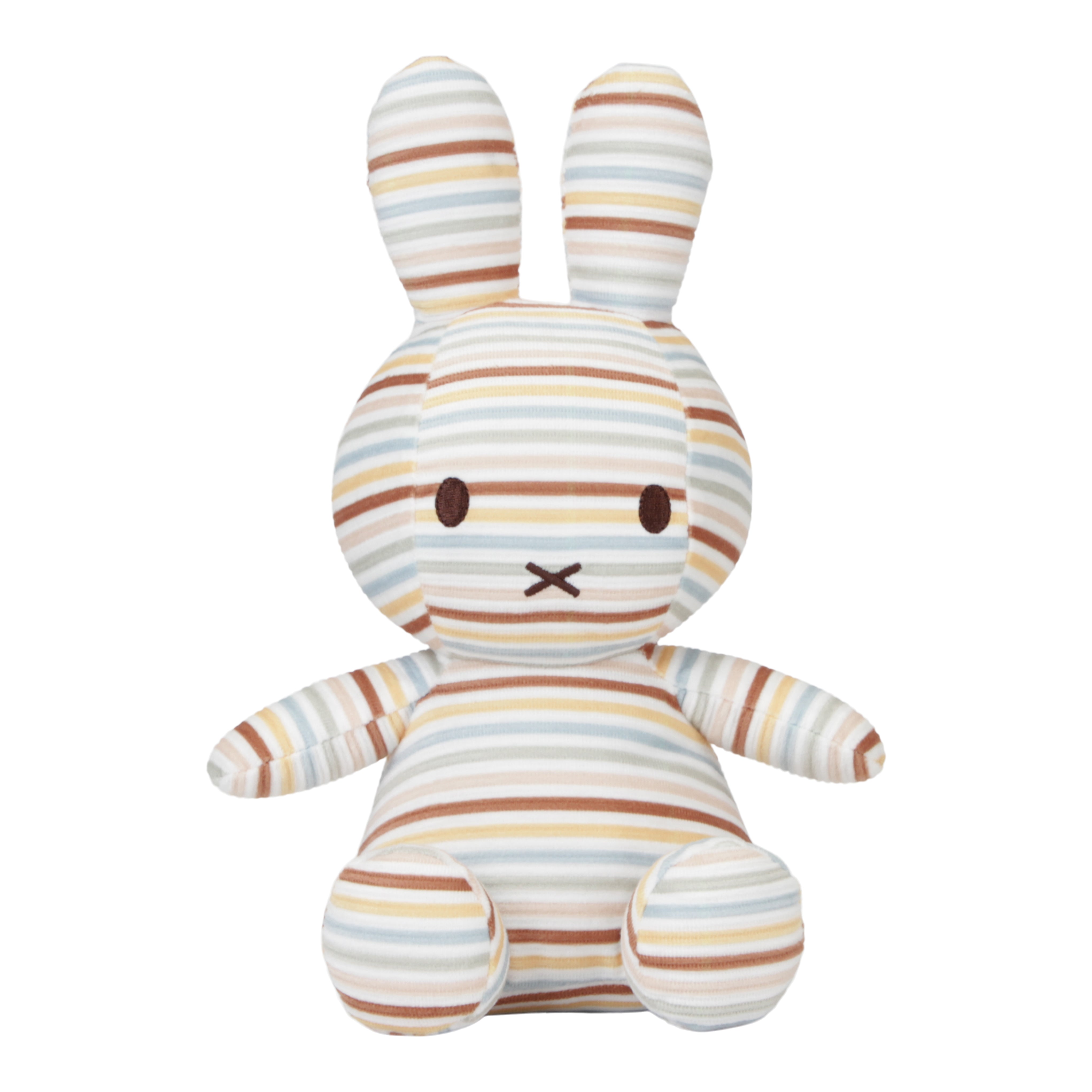 Doudou Lapin Vintage Sunny Stripes All-over, 35 cm x Miffy