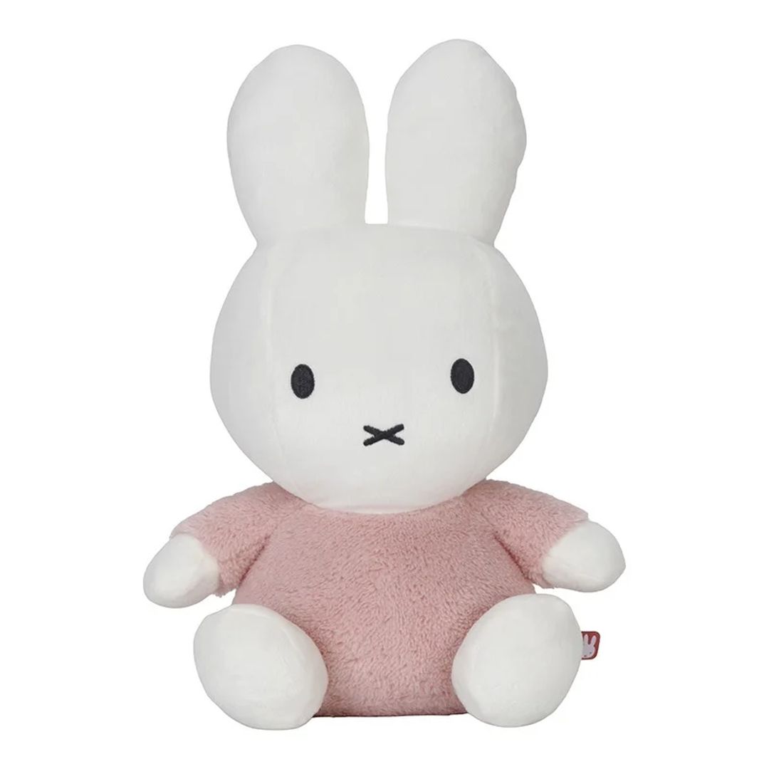 Miffy Kuscheltier Hase Fluffy Pink 35 cm von Tiamo – besonders weicher rosa Plüschhase zum Kuscheln ab Geburt