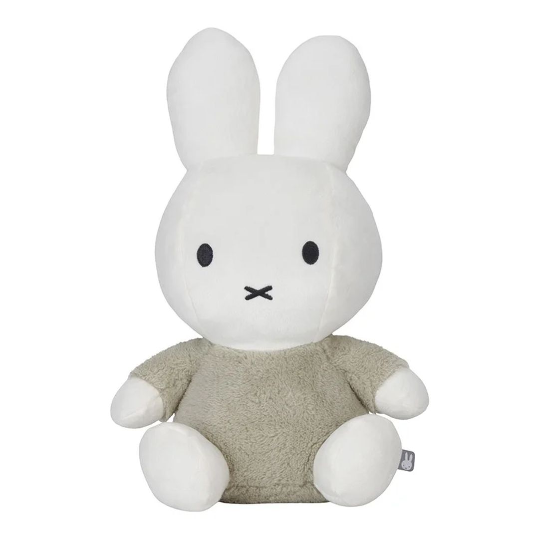 Miffy Kuscheltier Hase Fluffy Grün 35 cm von Tiamo – flauschiger Plüschhase als weicher Begleiter für Babys ab Geburt