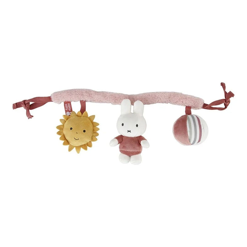 Chaîne de poussette Fluffy rose | Miffy x Tiamo
