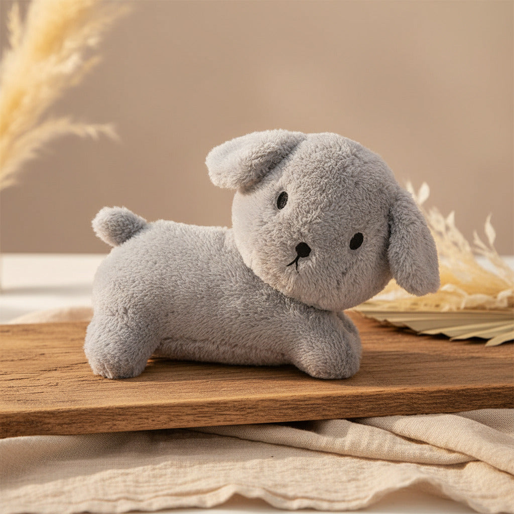 Kuscheltier Hund Snuffie Fluffy Blau von Tiamo, ca. 25 cm groß