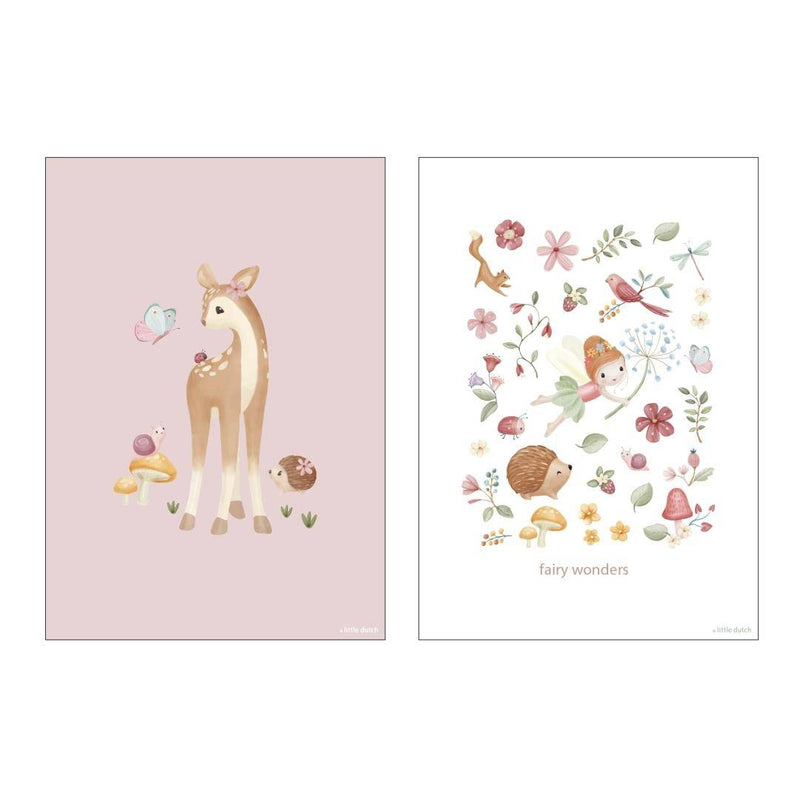 Poster Fairy Wonders A3 | Little Dutch