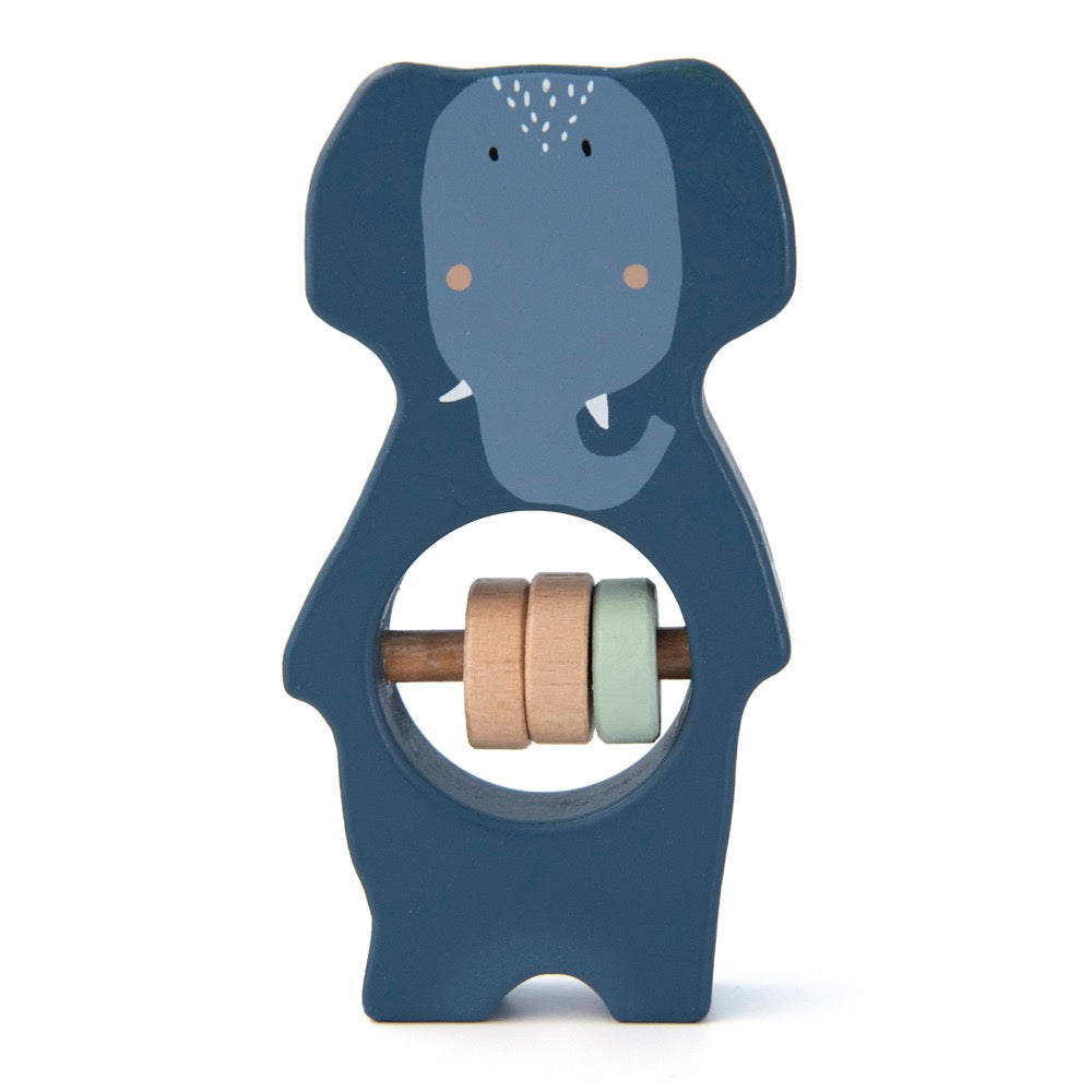 Hochet en bois – Éléphant Lady | Trixie