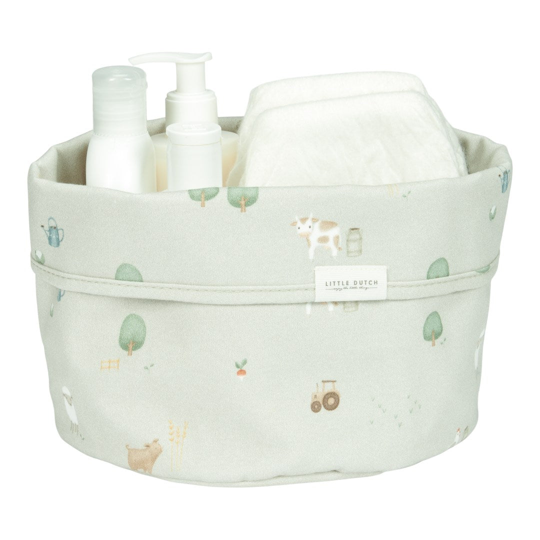 Panier d'allaitement rond - Little Farm | Little Dutch