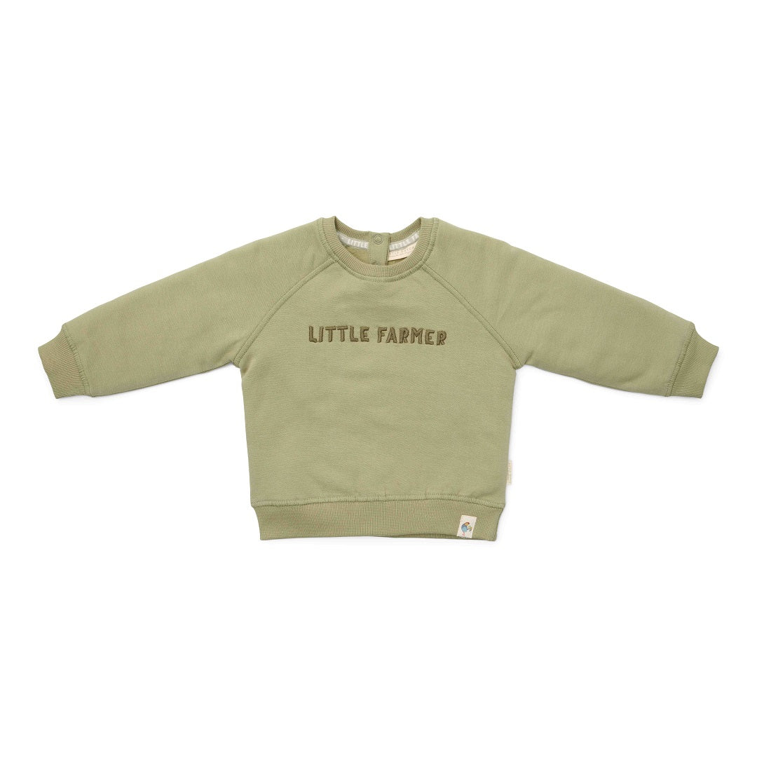 Pull vert pour bébés et enfants