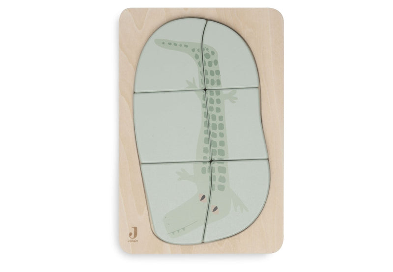 Puzzle en bois Croco | Jollein
