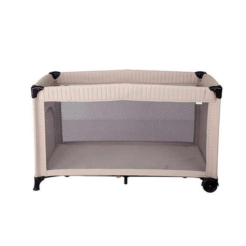 Lit de voyage en sac, beige