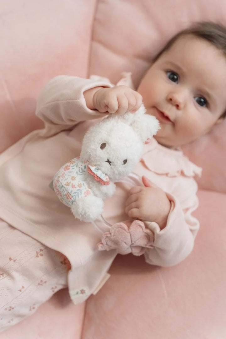 Anneau de dentition hochet Lapin Lucky Blossom x Miffy