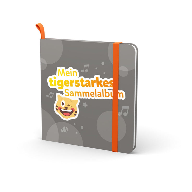Album collector Tigermedia gris TigerCards sans lecture audio