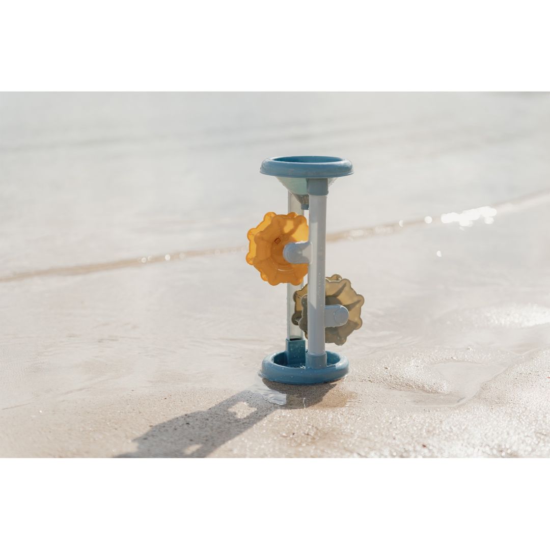 Detailansicht der Little Dutch Sand- und Wassermühle Ocean Dreams Blau