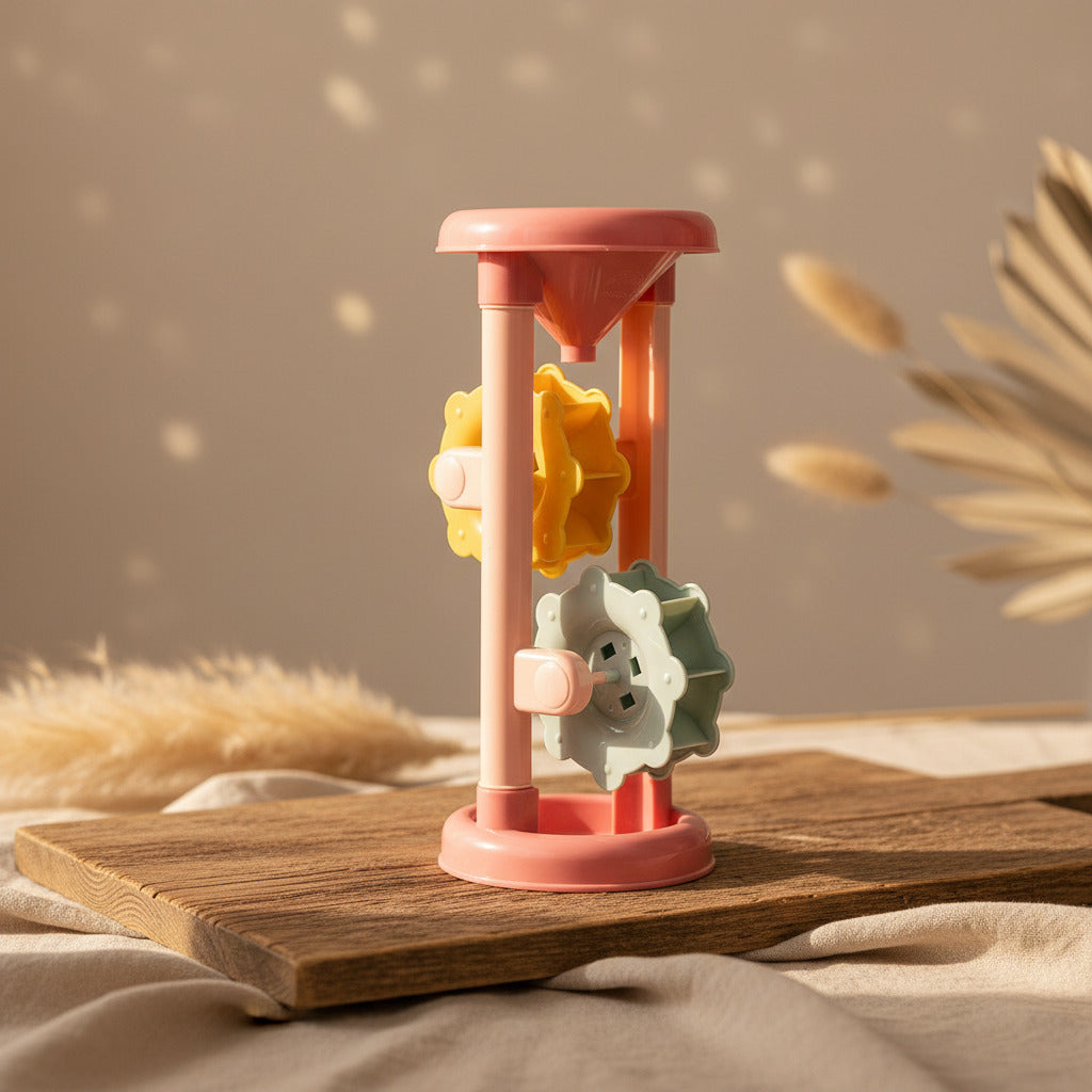 Sand- und Wassermühle Ocean Dreams Pink von Little Dutch für Strand und Sandkasten
