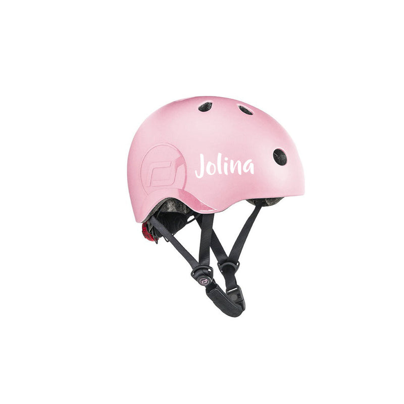 Casque de vélo taille SM, rose | Scoot and Ride