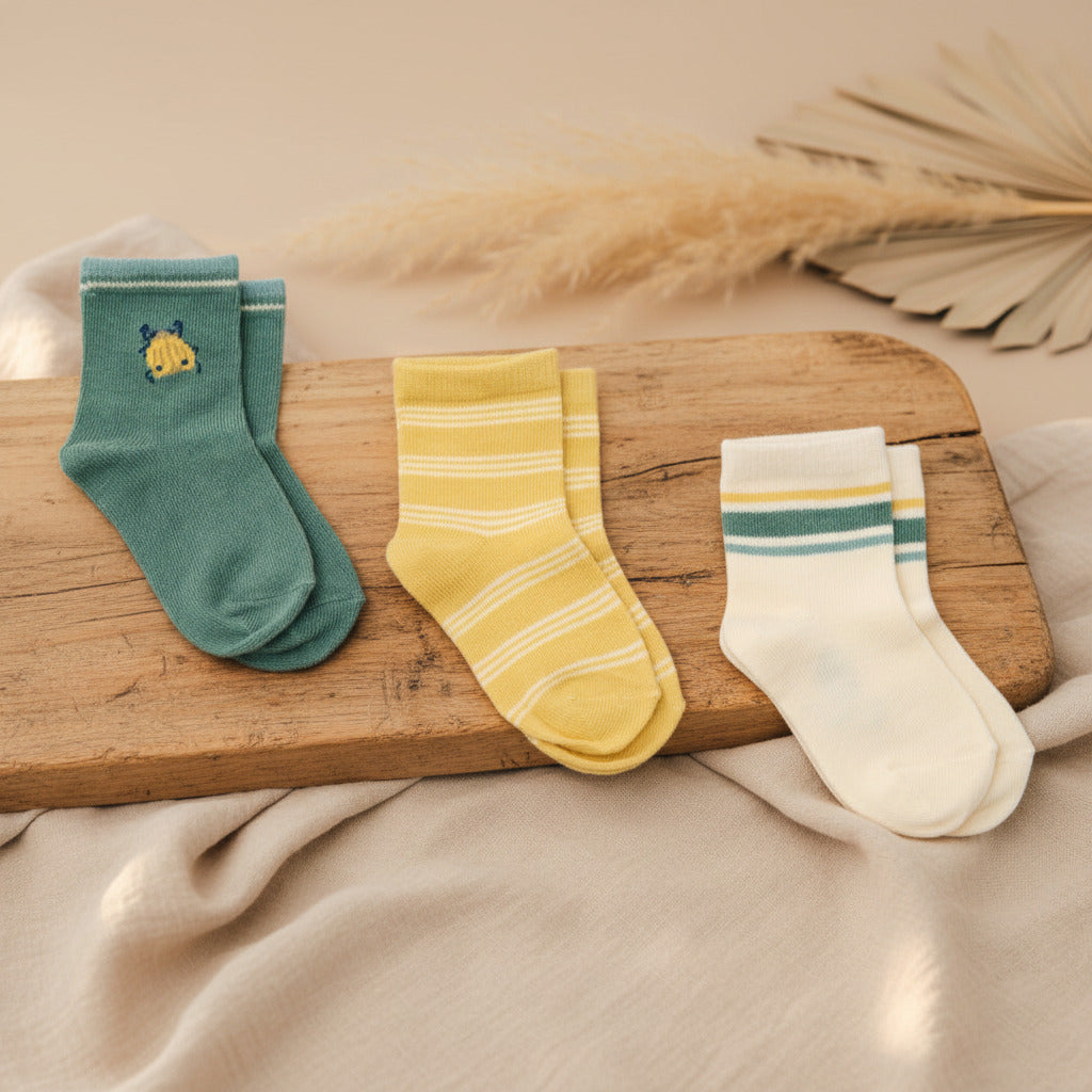 Little Dutch Forest Friends Socken 3er-Set in Größe 20–22