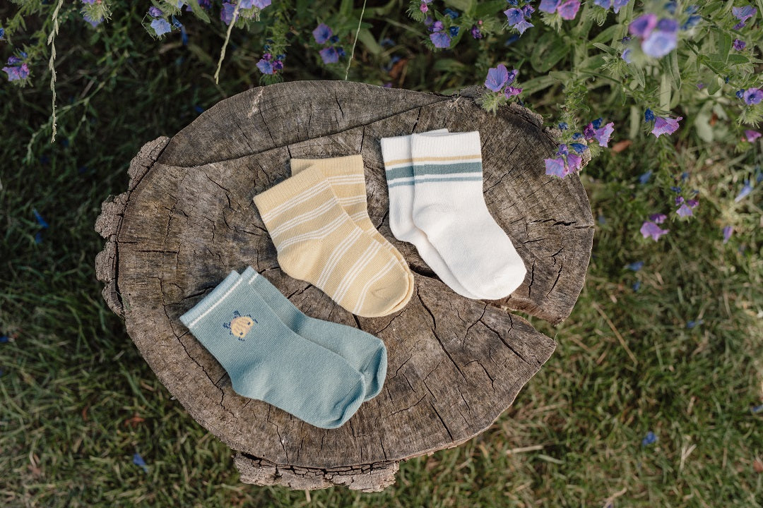 Socken Set mit drei Multi - 23/26 = 3-4 Jaren | Little Dutch