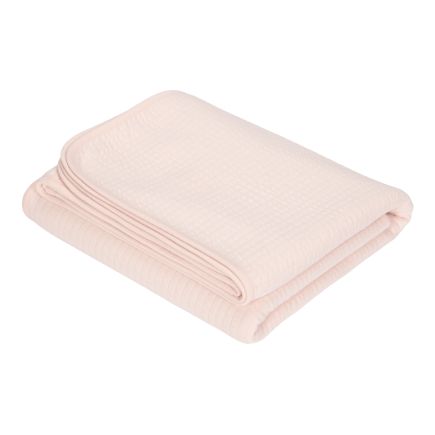 Couverture pour lit d'enfant Pure Soft Pink | Little Dutch