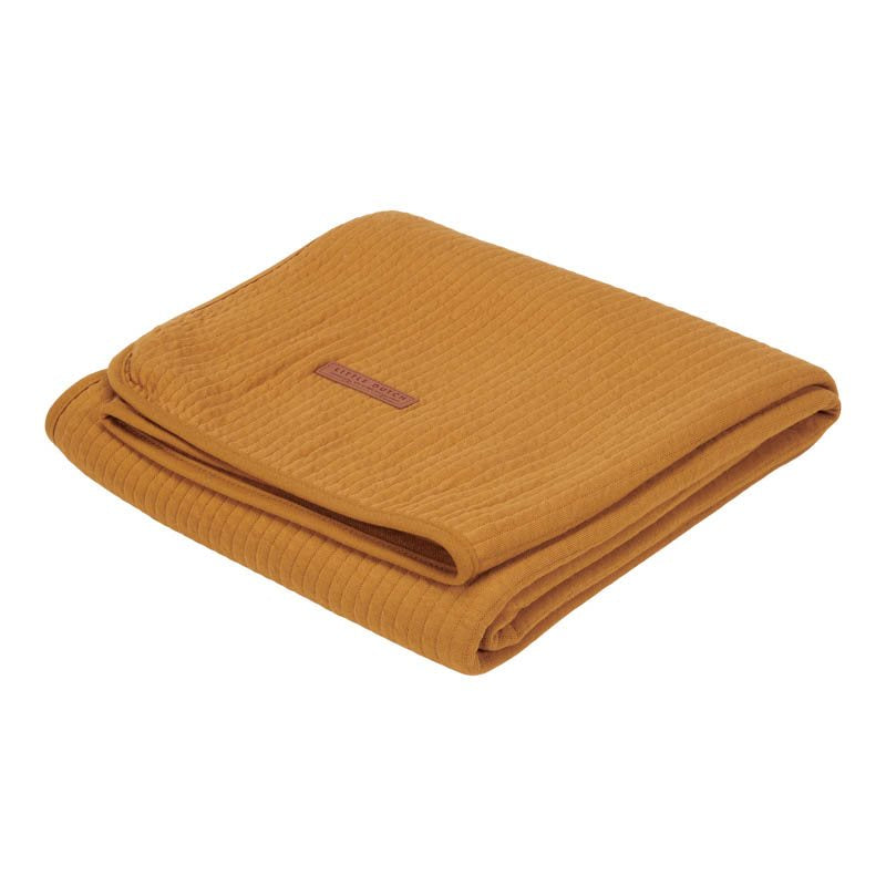 Berceau couverture d'été Pure Ocre Spice | Little Dutch