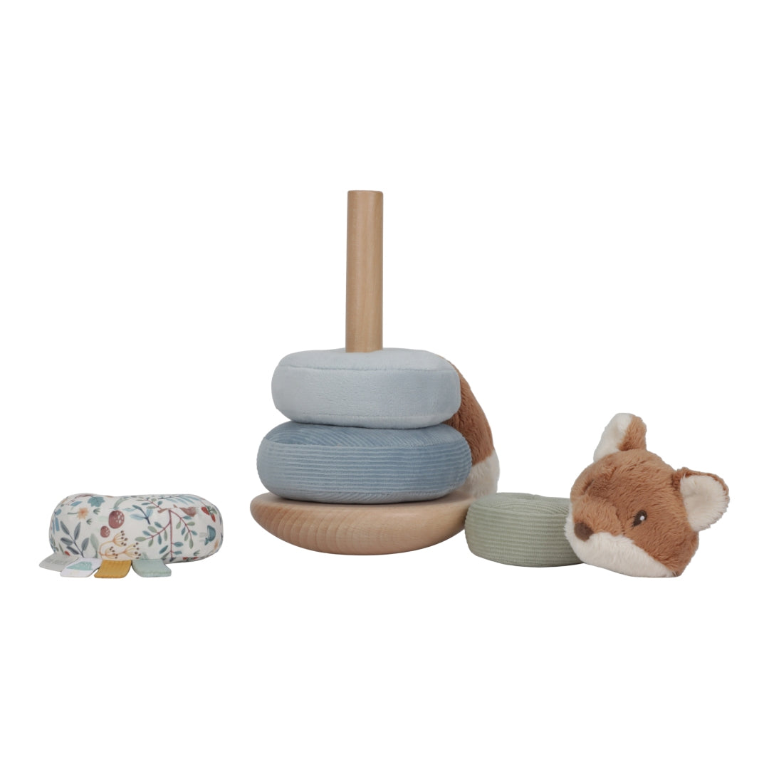 Little Dutch Forest Friends Stapelturm mit Ringen und Fuchs