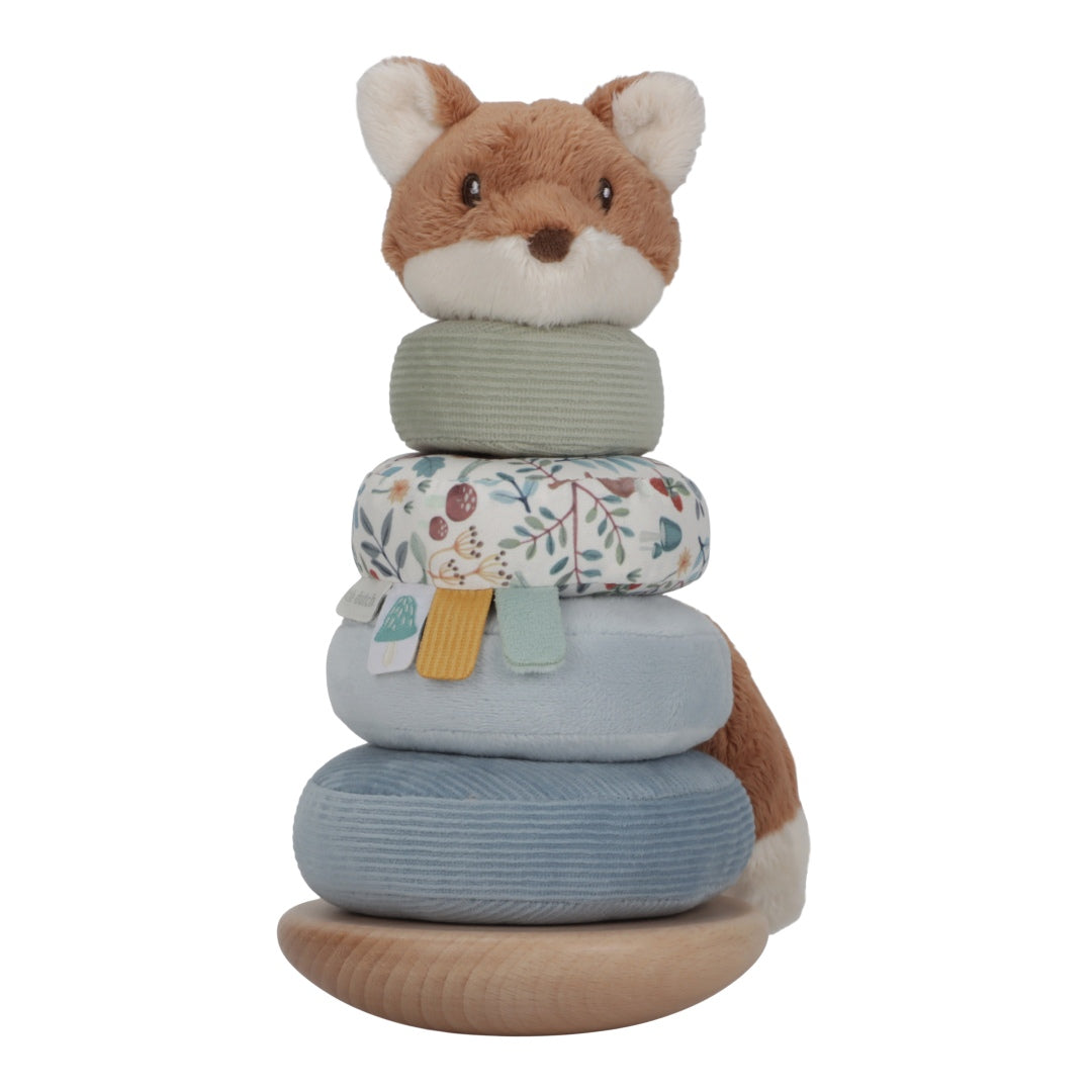 Stapelturm mit Ringen Forest Friends