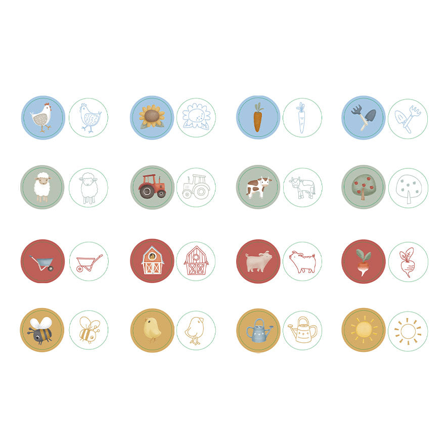 Stempel-Set Little Farm | Little Dutch