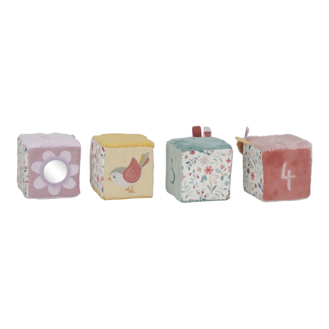 Set de cubes en tissu Jardin des Fées