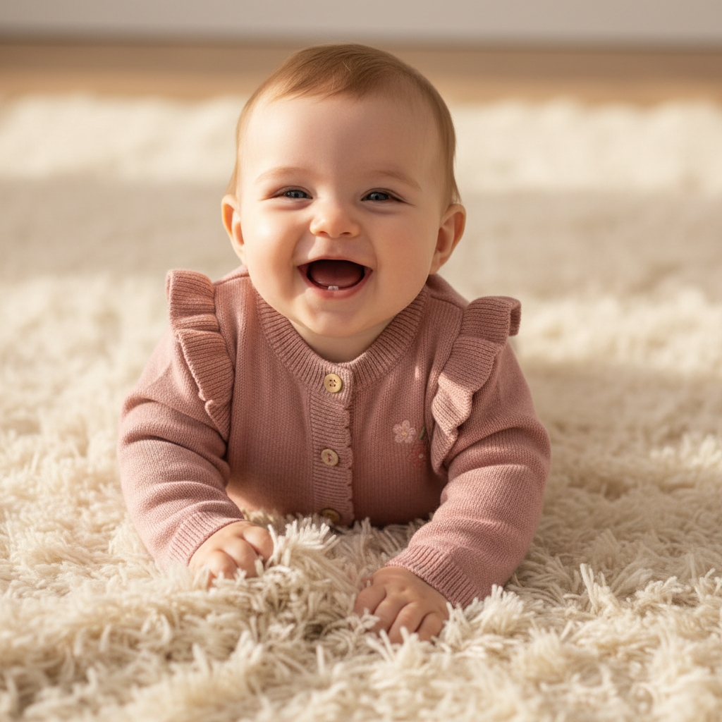 Little Dutch Baby Strickjacke Fairy Pink
