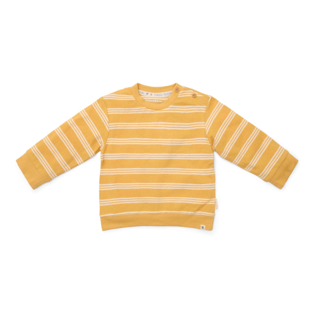 Sweatshirt Yellow Stripe für Babys und Kinder
