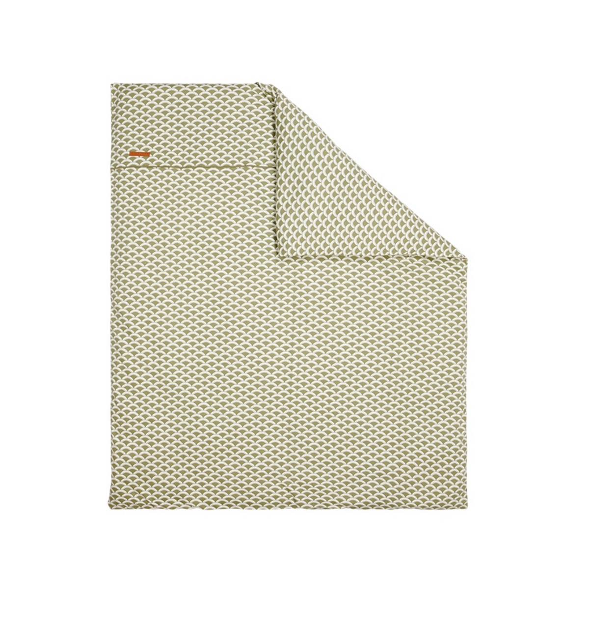 Housse de couette berceau Sunrise Olive | Little Dutch