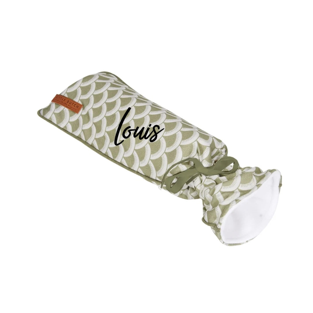 Housse pour bouillotte Sunrise Olive | Little Dutch