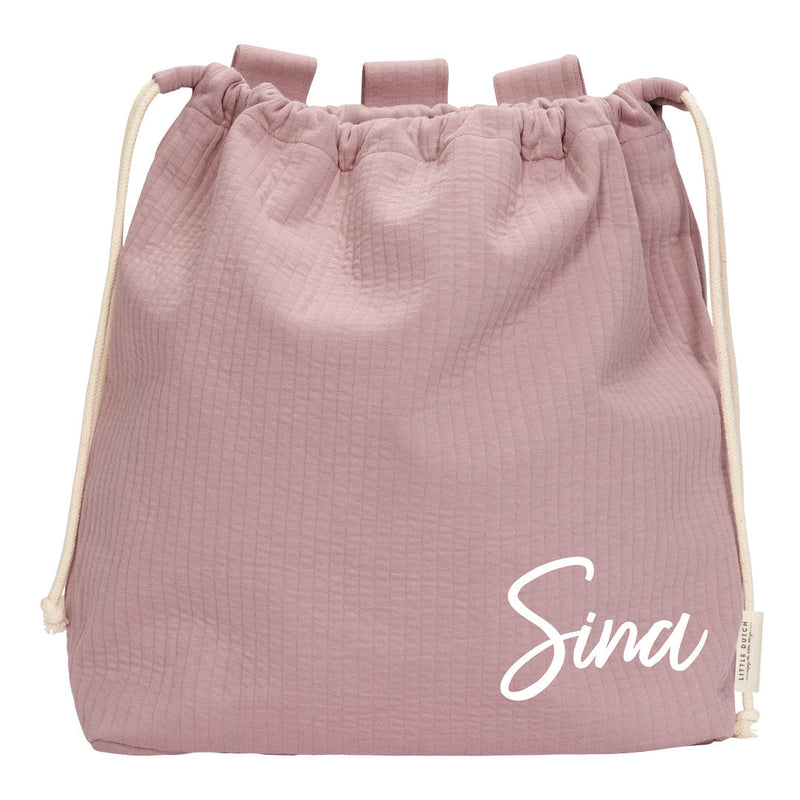 Sac à jouets Mauve pur | Little Dutch
