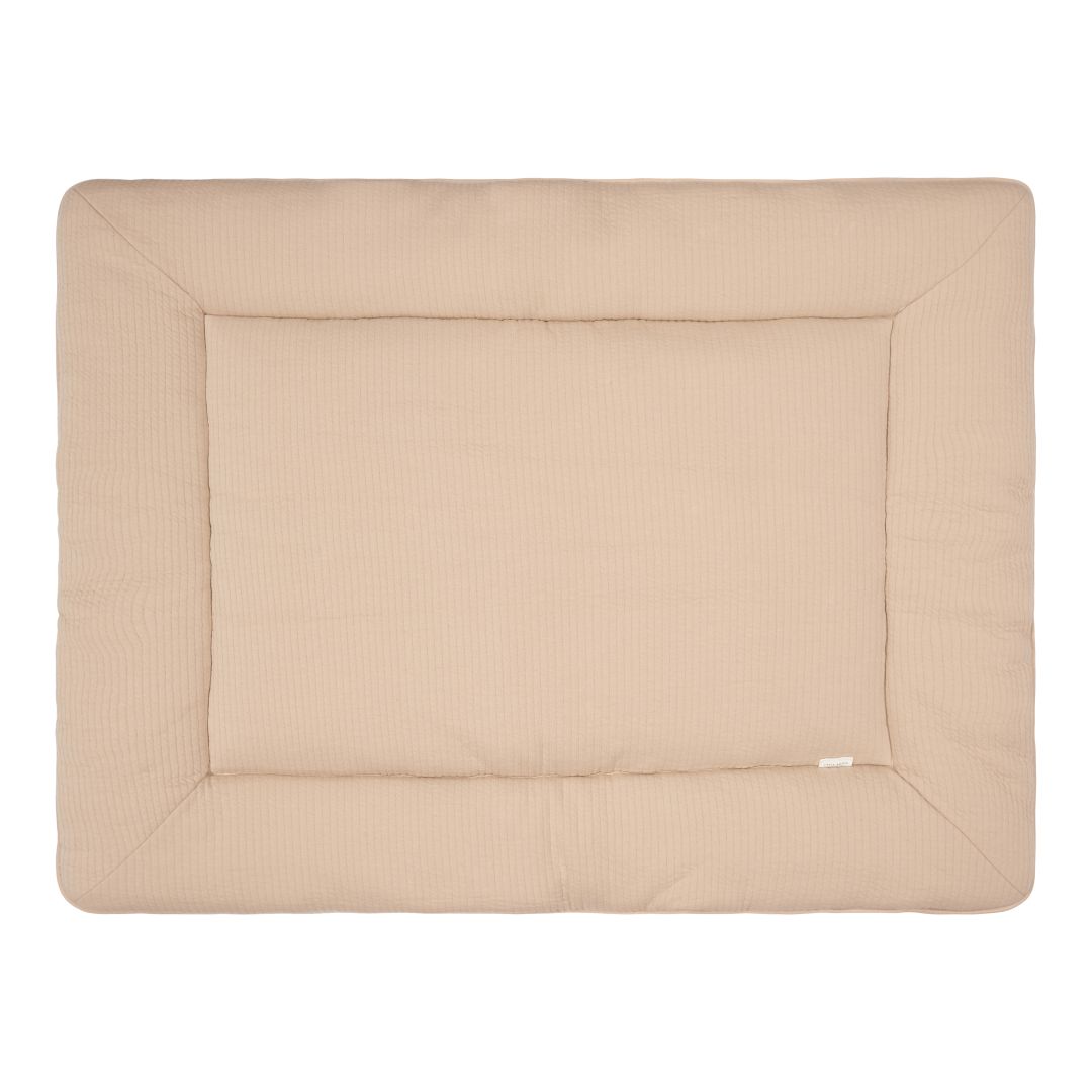 Little Dutch Laufgittereinlage Pure Beige 80 × 100 cm personalisierbar