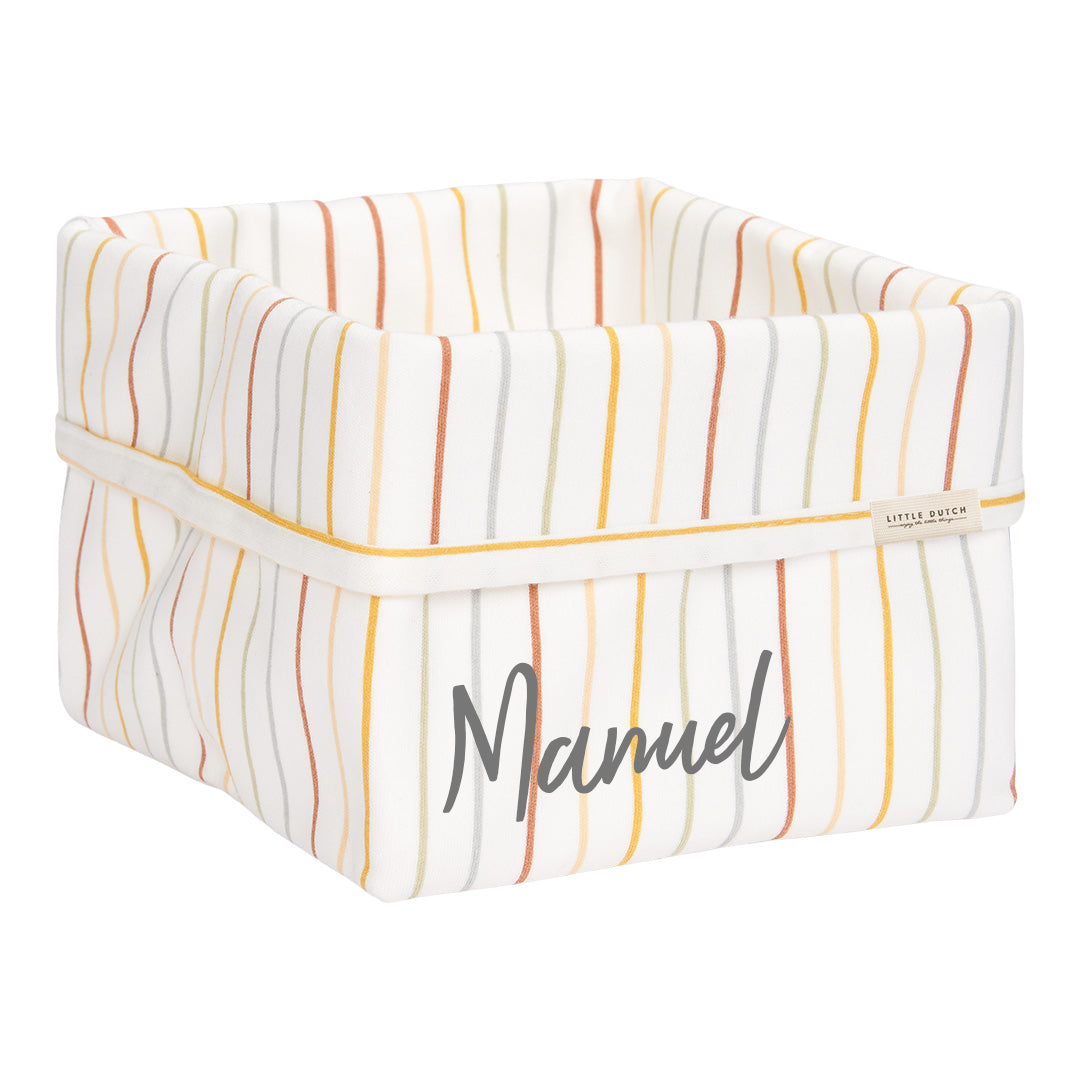 Panier d'allaitement Vintage Sunny Stripes, petit | Little Dutch