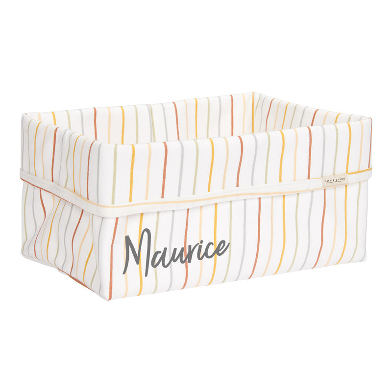 Panier d'allaitement Vintage Sunny Stripes, grand modèle | Little Dutch