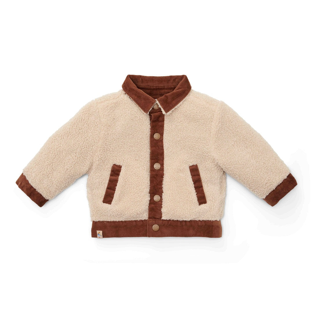 Wendejacke Brown Sand für Babys und Kinder