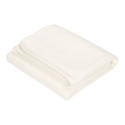 Couverture d'été pour berceau Pure Soft White | Little Dutch