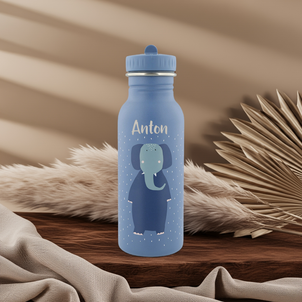 Trinkflasche 500 ml - Frau Elefant | Trixie
