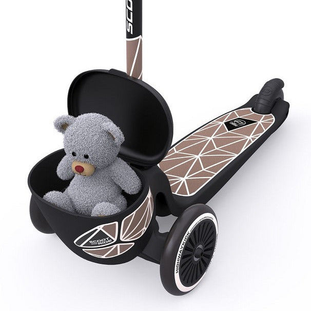 Trottinette Highwaykick 2, Lifestyle Brown Lines - Personnalisée gratuitement | Scoot & Ride