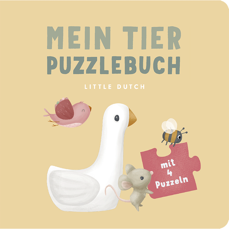Mon livre de puzzles sur les animaux | Little Dutch