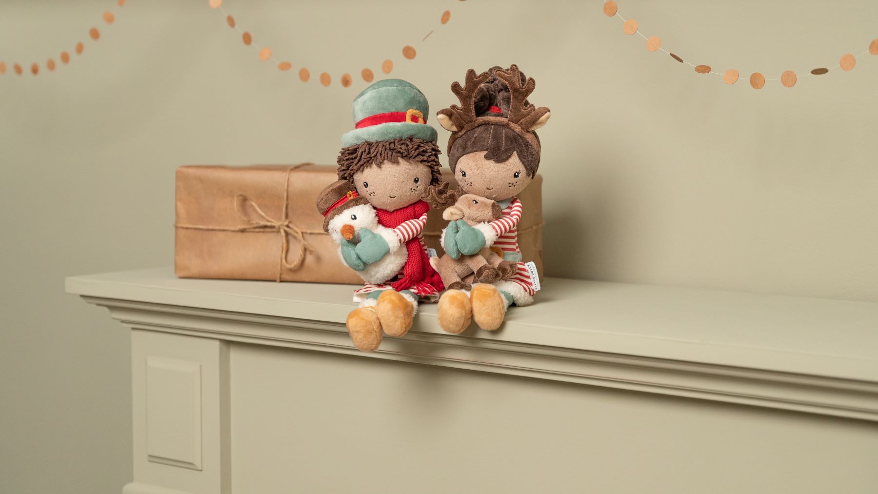 Snuggle Doll Winter Evi 35 cm – Soft Fabric Doll for Children