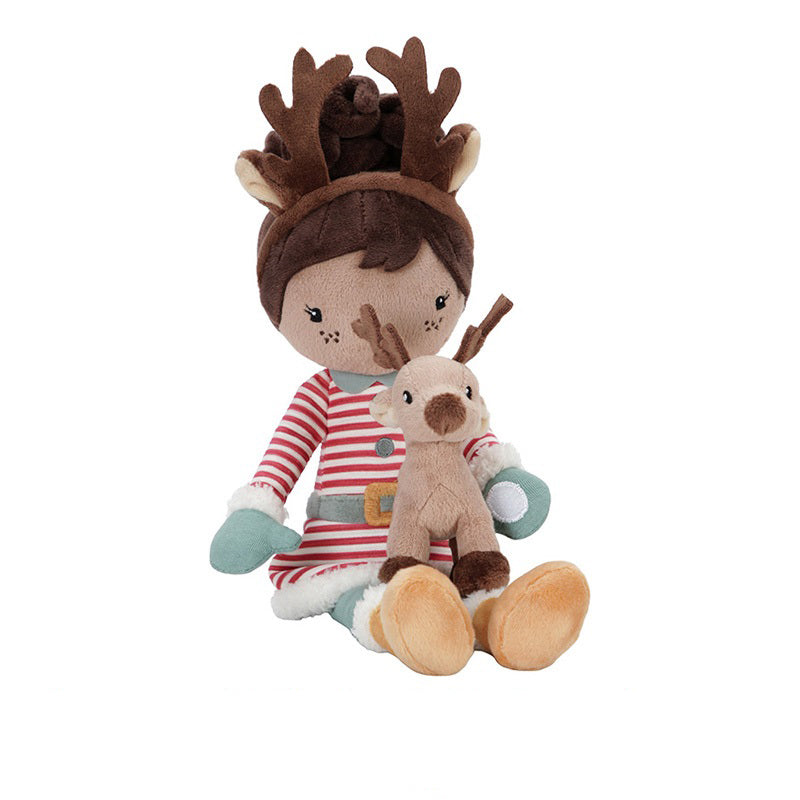 Snuggle Doll Winter Evi 35 cm – Soft Fabric Doll for Children