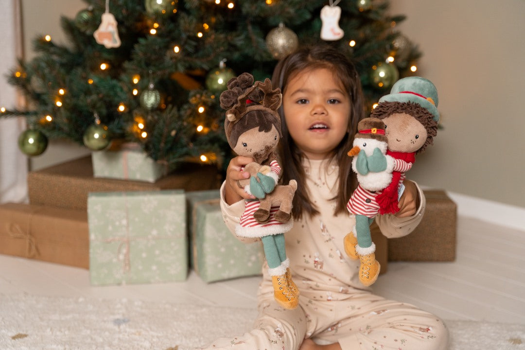 Cuddly Doll Jake Christmas 35 cm – Christmas gift for children