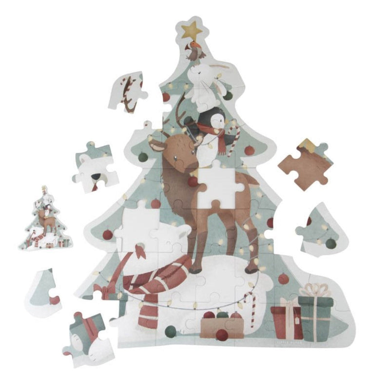 Puzzle de Noël XL – Grand puzzle pour enfants pour la période de Noël