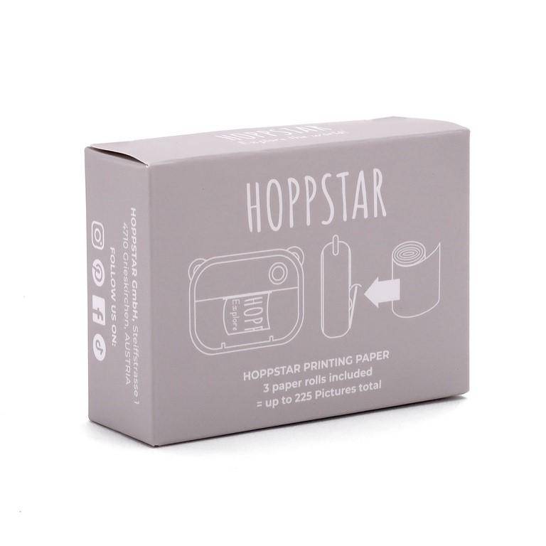 Lot de 3 rouleaux de papier blanc pour appareil photo | Hoppstar
