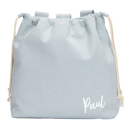 Sac à jouets Pure Soft Blue | Little Dutch