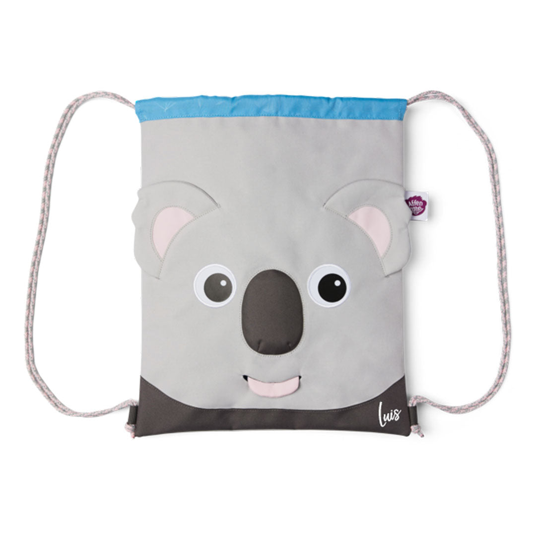 Sac de sport Koala, gris/rose | Affenzahn