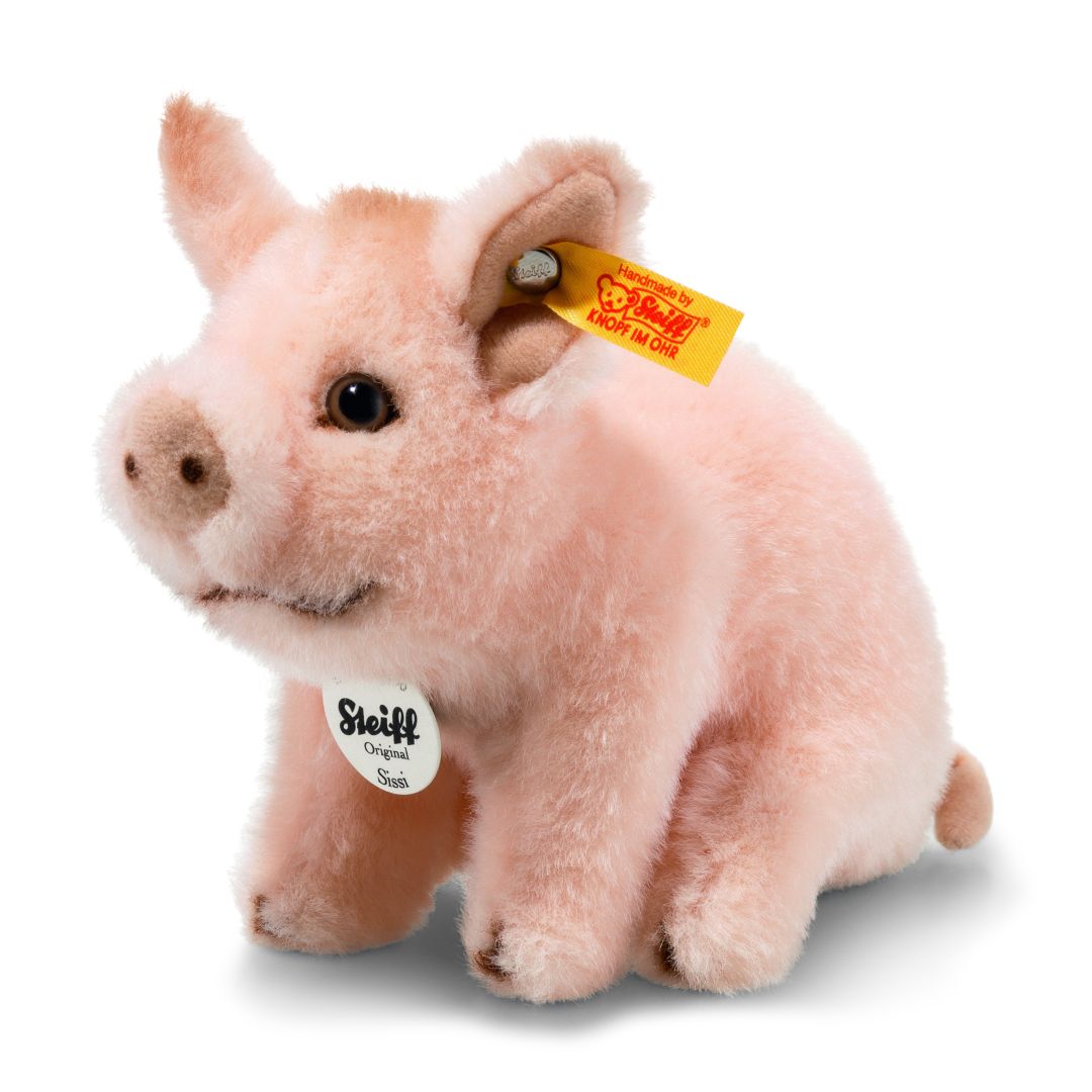 Peluche Sissi le Cochon, 15 cm, rose | Steiff
