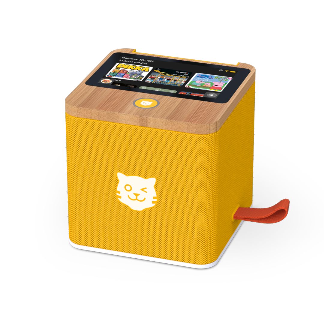 tigerbox TOUCH PLUS yellow Bluetooth | by Schmatzepuffer® "customizable"