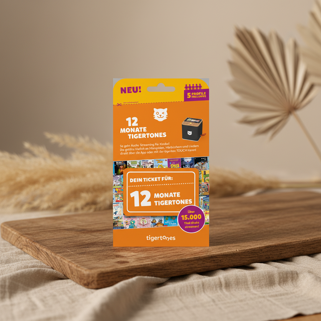 12 mois Family (jusqu'à 5 appareils) Tigertones Tigerticket Tigerbox Touch plus et Mini | Tigermedia