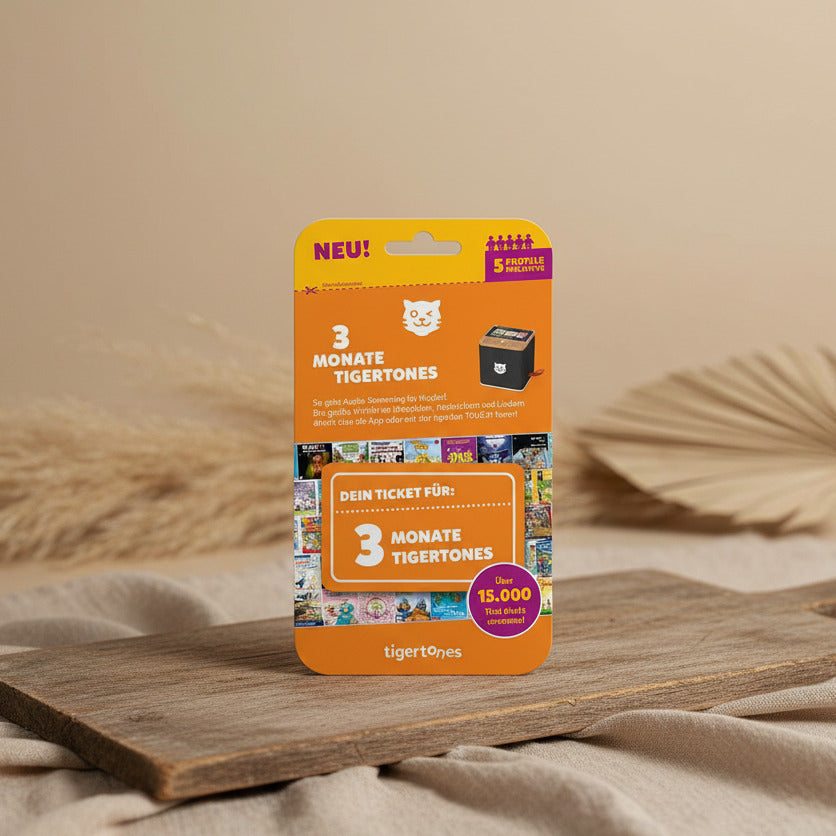 3 mois Family (jusqu'à 5 appareils) Tigertones Tigerticket Tigerbox Touch Plus et Mini | Tigermedia